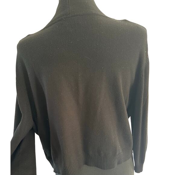 RSVP -Black Open Cardigan- XL - Picture 4 of 9